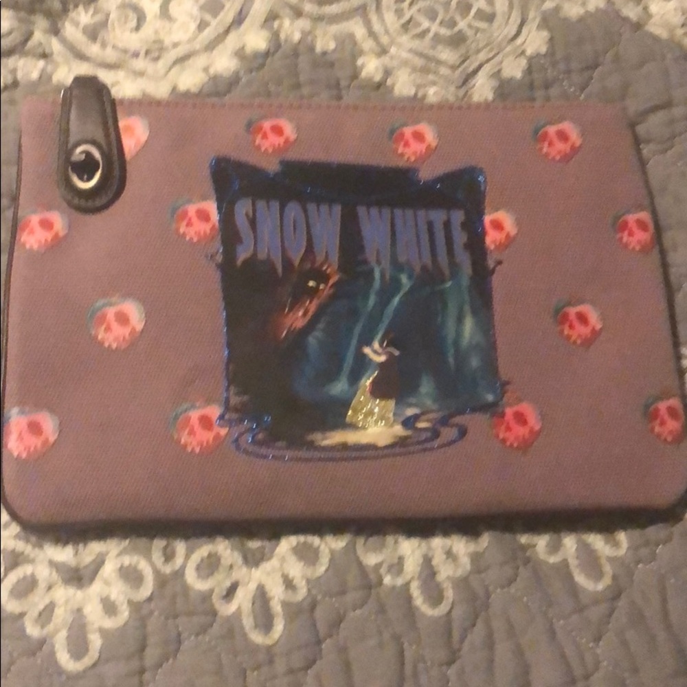 Snow White pouch from the Coach Disney line